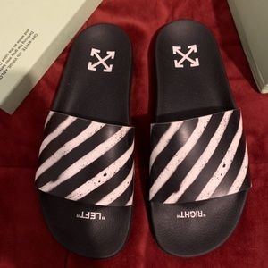 Off white slides